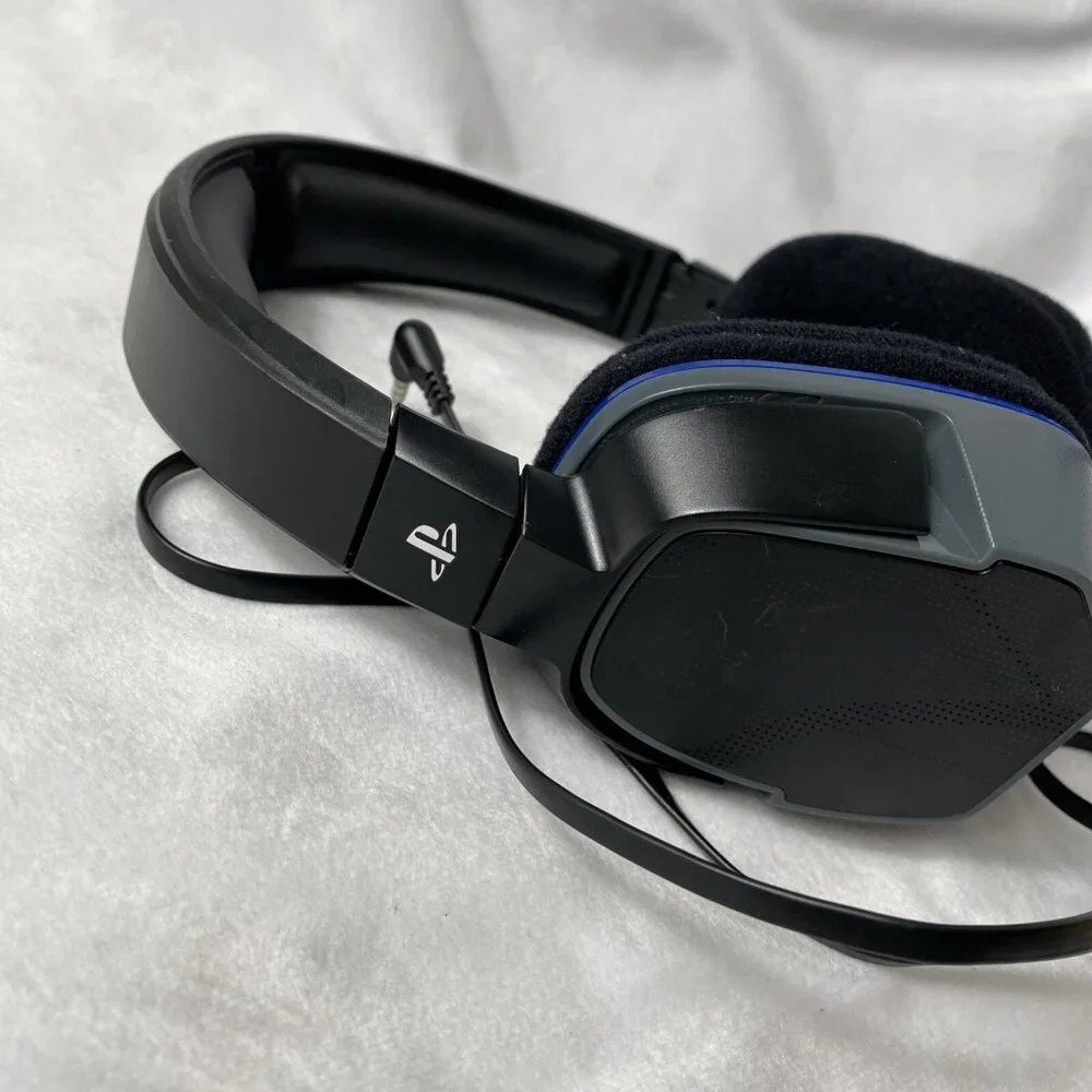 Afterglow PDP Wired Black PS4 PS5 Stereo Headset for PlayStation EUC TESTED